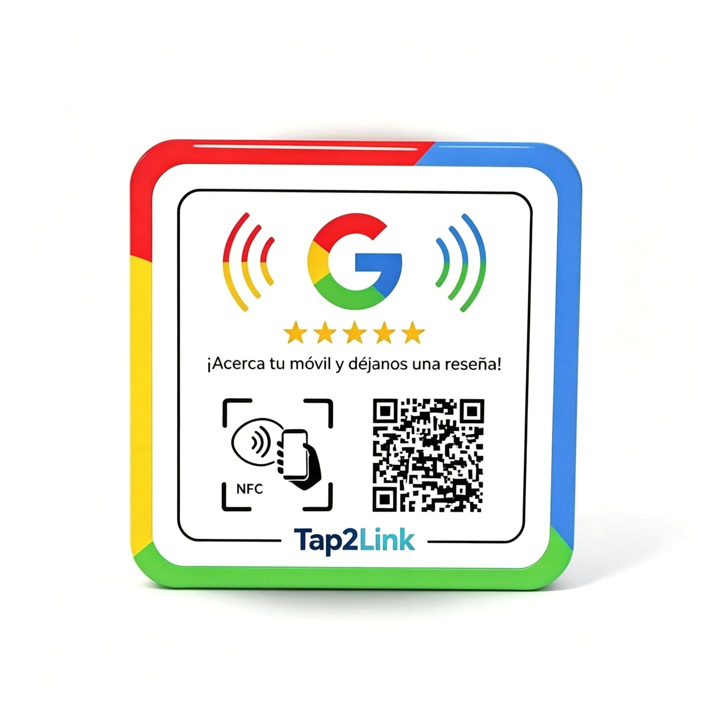 Placa Reseñas Google